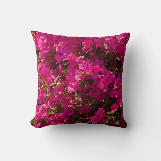 Coussin The red flowers of Luang Prabang (Recto)