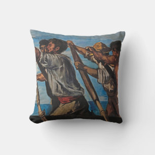 Coussin The Rowers (by Hans von Marées)