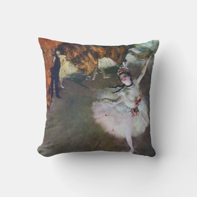 Coussin The Star, Ballerina, Edgar Degas, 1878 (Recto)