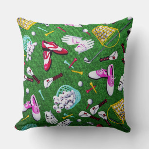 Coussin The Time Girly Golf