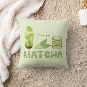 Coussin Thé vert Matcha, Équipe Matcha