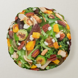 Coussin thématique salade amusante
