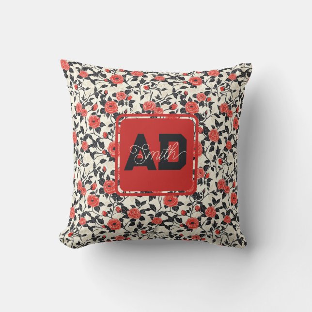 Coussin Thème Anniversaire Enfants Rose Classique (Recto)