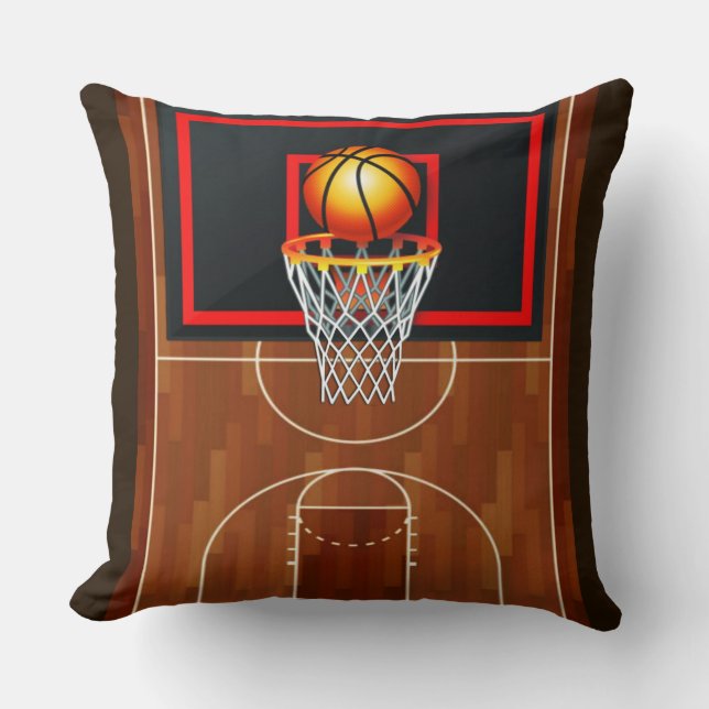 Coussin Thème de basket-ball Slam Dunk (Recto)