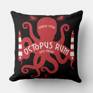 Coussin Thème Et Imaginaire De La Mer Octopus Mug Nauti