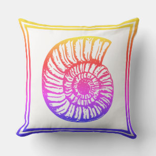 Coussin Thème Nautique Belle Coquille Saint-Jacques