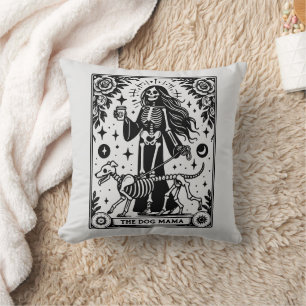 Coussin Thème Tarot Mama Dog Double Côté