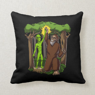 Coussin Théorie de conspiration de mystère de Bigfoot