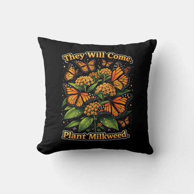 Coussin They Will Come (Recto)