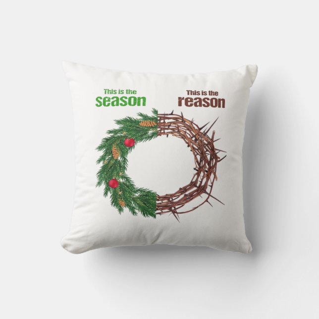 Coussin This Is The Season This Is The Christian Christmas (Recto)
