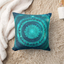 Throat Chakra Turquoise Mandala