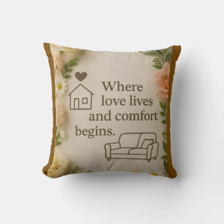 Coussin Throw Pillow