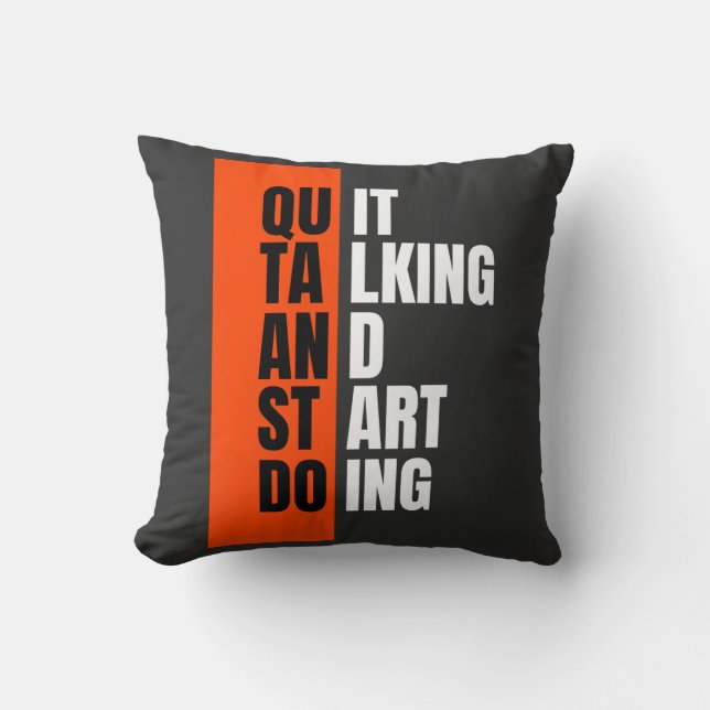 Coussin Throw Pillow (Recto)