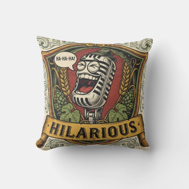 Coussin Throw Pillow (Recto)