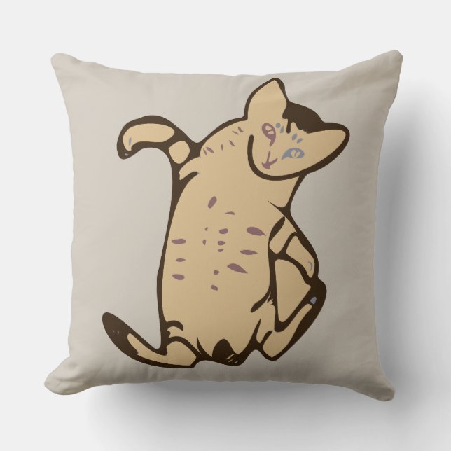 Coussin Throw Pillow (Recto)