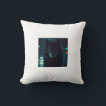 Coussin Throw pillow<br><div class="desc">This image was used by Author Selene Dacario to depict one of the werewolves in her debut novel The Betrayal</div>