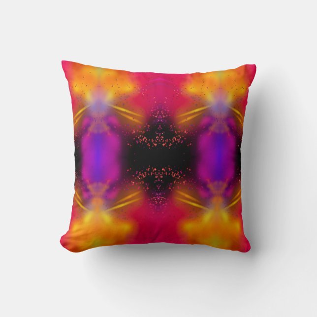 Coussin Throw Pillow Abstract style  (Recto)