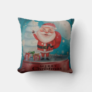 Coussin Throw Pillow Santa Clause