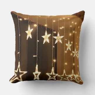 Coussin Throw Pillow shining star Light Glow of Warm Deam✨