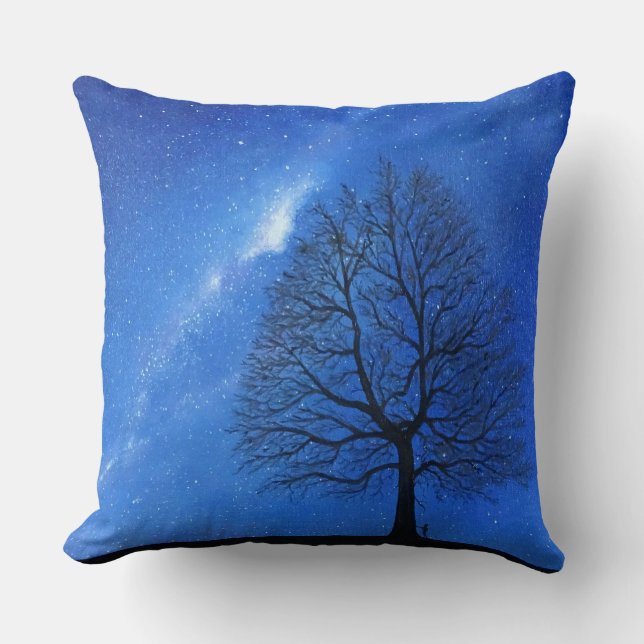 Coussin Throw Pillow - "The Heavens Declare" (Recto)