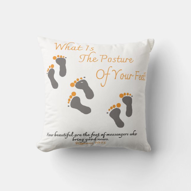 Coussin Throw Pillow, Throw Pillow 16" x 16" (Recto)