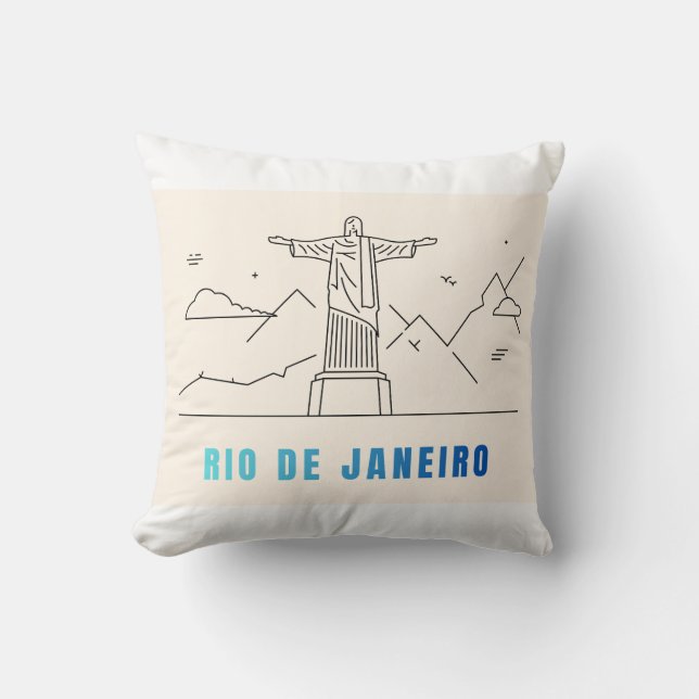 Coussin Throw pillows rio de Janeiro brazil (Recto)