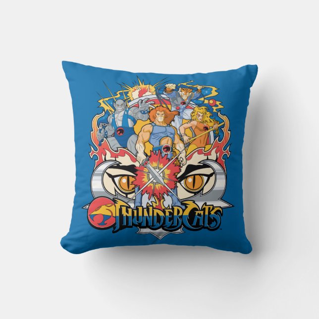 Coussin ThunderCats | Firey Group Graphic (Recto)