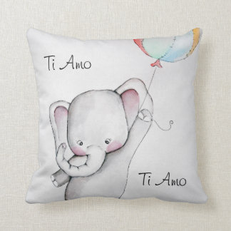 Coussin Ti Amo Baby Elephant Jeu d'oreiller