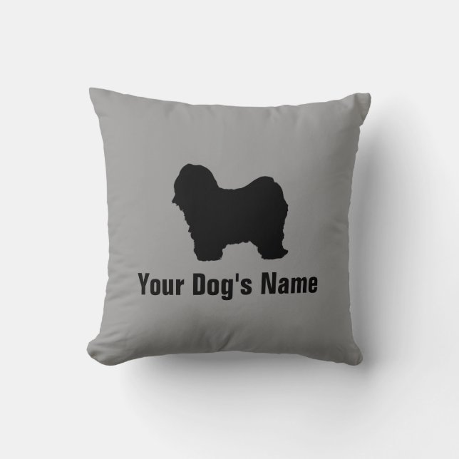Coussin Tibétain Terrier affrontent タ ・ リ テ (Recto)