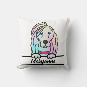 Coussin Tie Dye Chien