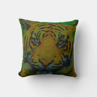 Coussin Tiger Eyes Pop Art
