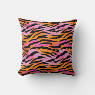 Coussin Tiger Gras Poster de animal et glamour
