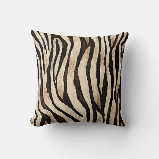 Coussin Tiger Peau Texture sans joint (Recto)
