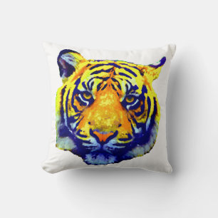 Coussin Tiger Pop Art