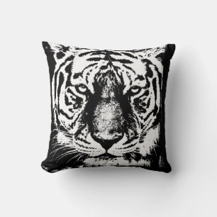 Coussin Tiger Tiger Head Modèle moderne tendance et élégan