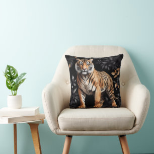 Coussin Tigre Cute Personnalisez Le Cadeau Avec Votre Prop