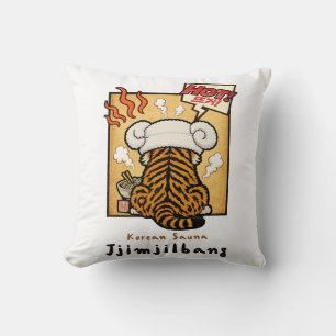 Coussin Tigre de sauna coréen Jjimjilbang 