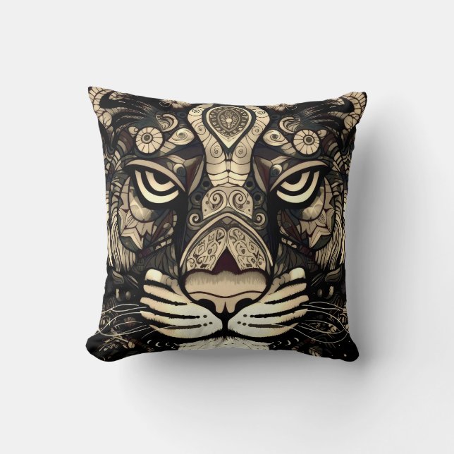 Coussin Tigre d'or (Recto)