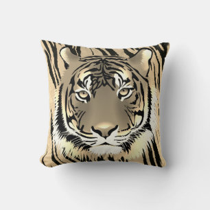 Coussin Tigre majestueux