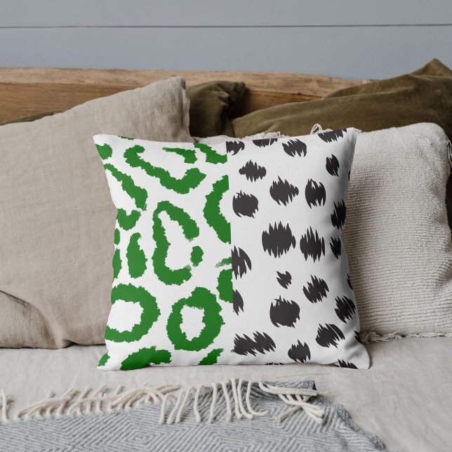 Coussin Tigre Personnalisé Leopard Jungle Big Cat Animal (Créateur téléchargé)