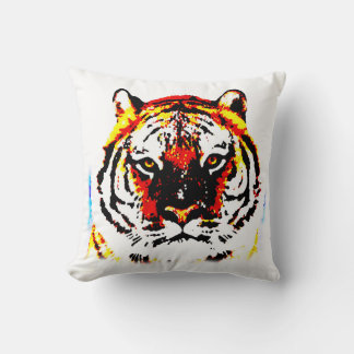 Coussin Tigre sauvage