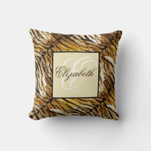 Coussin Tigre skin, stylish, tigre, striped, animal print
