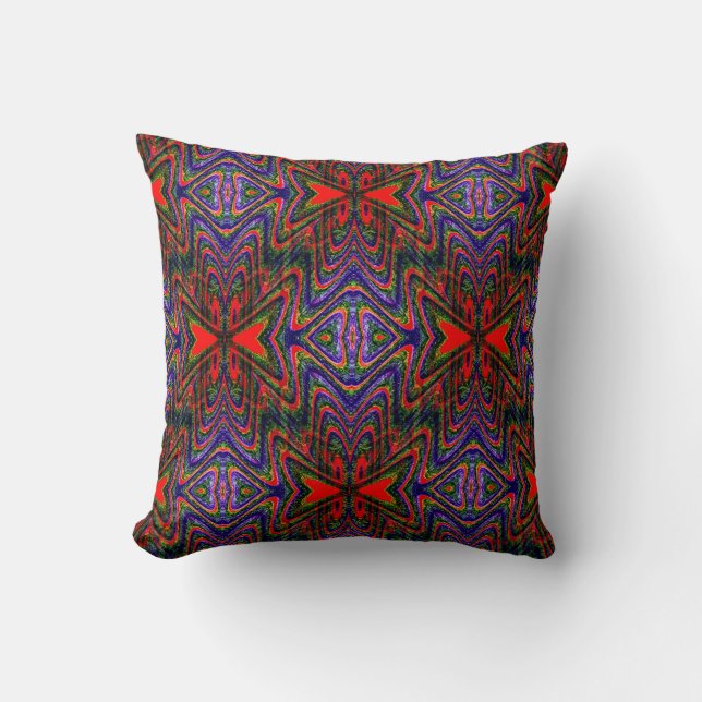 Coussin Tiki Butterfly... (Recto)