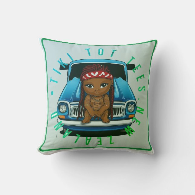 Coussin Tiki tots tee - shirt (Recto)