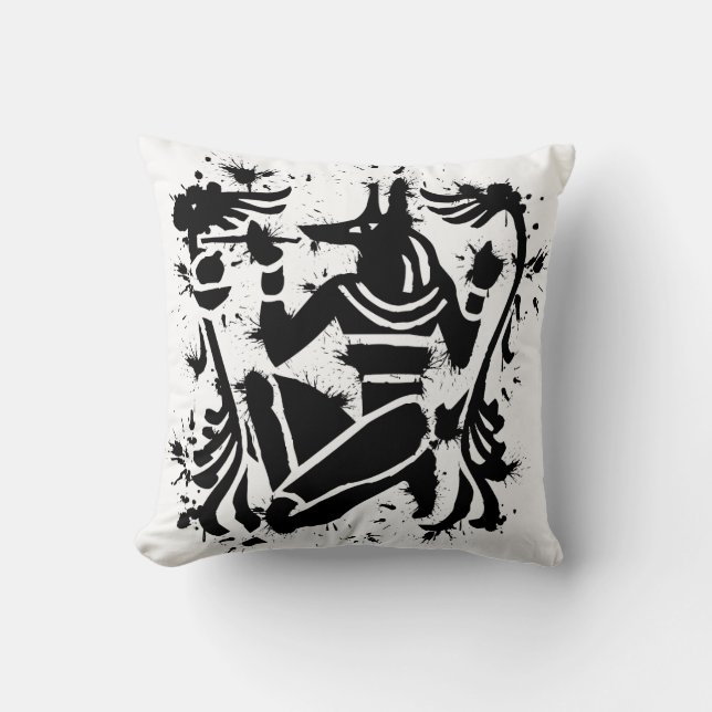 Coussin Timbre d'Anubis (Recto)