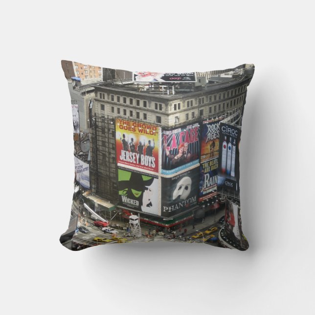Coussin Times Square de NYC (Recto)