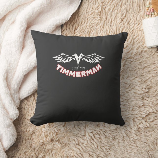 Coussin Timmerman – Conception de logo Streetwear Wings (Couverture)