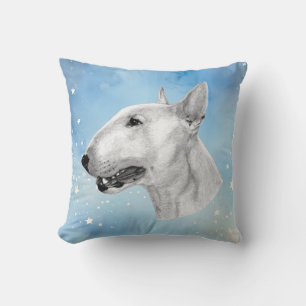 Coussin Tirage au crayon de Taureau