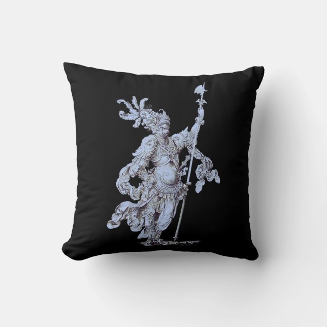 Coussin tirage de soldats du 17e siècle (Recto)