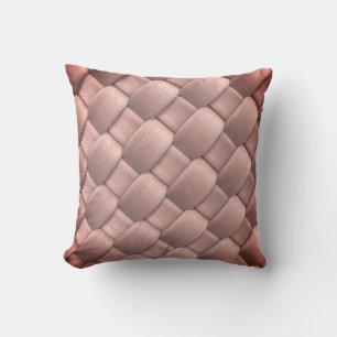 Coussin Tissage diagonal en croisillons verrouille la conc